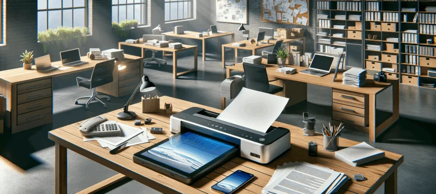 Vom Flachbettscanner zum mobilen Dokumentenscanner: Technologische Wandlung