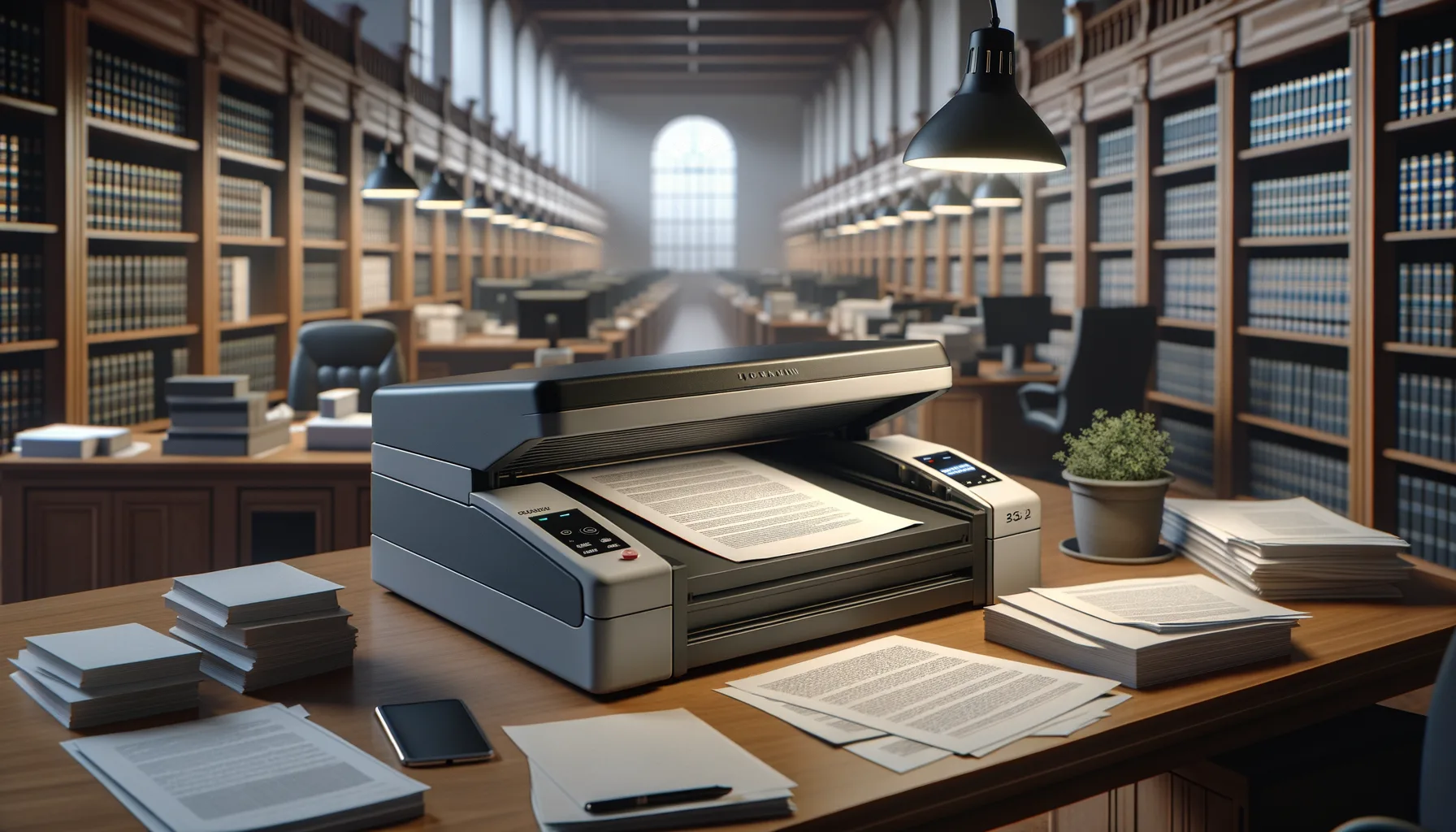 Die Rolle des Dokumentenscanners in Behoerden und Bibliotheken