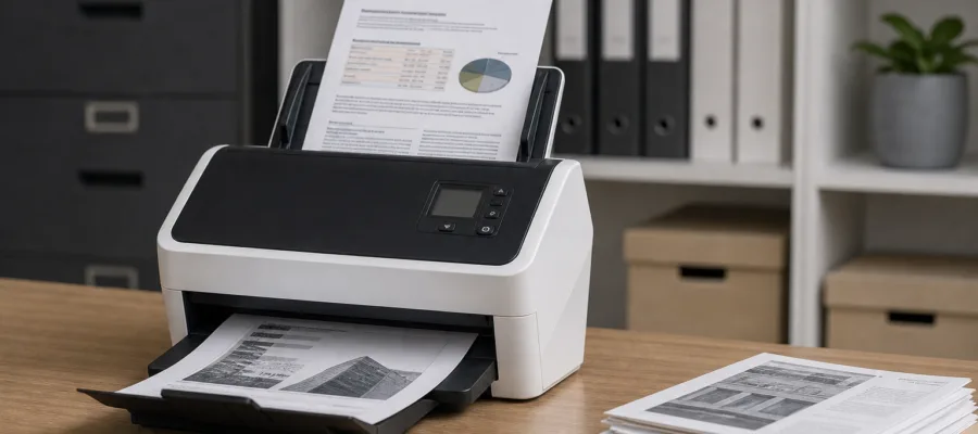 Dokumentenscanner Qualitaet optimieren: Bildqualitaet, Dateiformate und Komprimierung